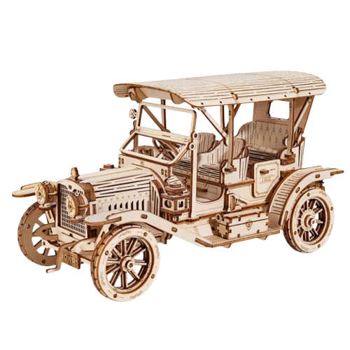 3D DIY Houten Modelbouwpakket - Vintage Car (MC801)