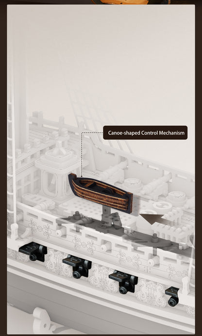 3D DIY Wooden Model Building Kit - The Seahorse Barque