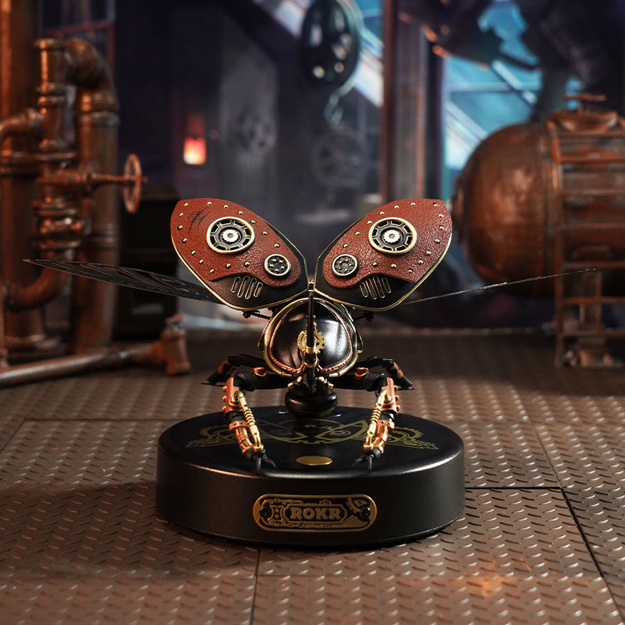 3D DIY Kunstof Modelbouwpakket - Rhinoceros Kever/Beetle