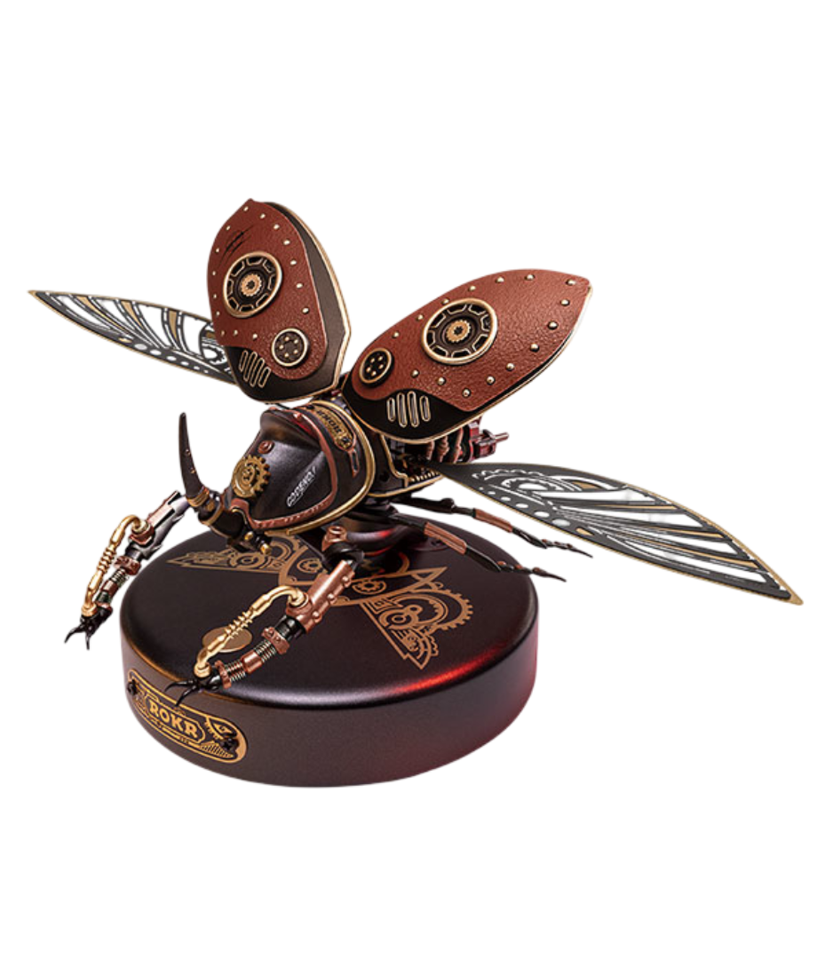 3D DIY Kunstof Modelbouwpakket - Rhinoceros Kever/Beetle