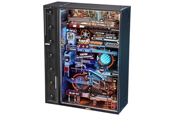 3D DIY Houten Modelbouwpakket - Marble Run, The Last City