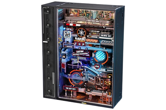 3D DIY Houten Modelbouwpakket - Marble Run, The Last City