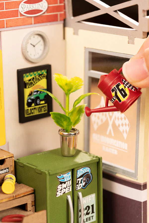 DIY Huisje - Garage Workshop met LED verlichting