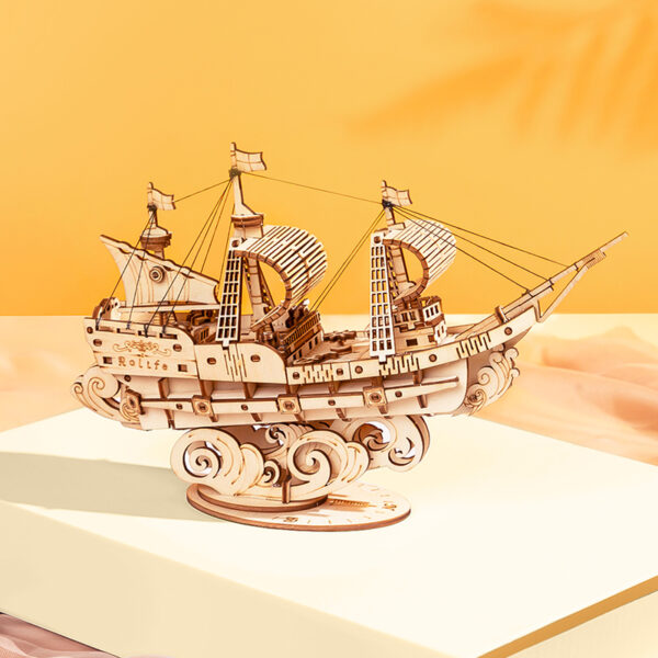 3D DIY Houten Modelbouwpakket - Zeilschip