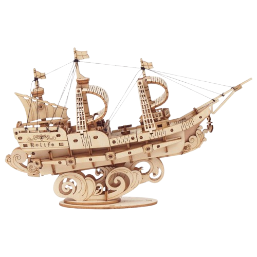 3D DIY Houten Modelbouwpakket - Zeilschip