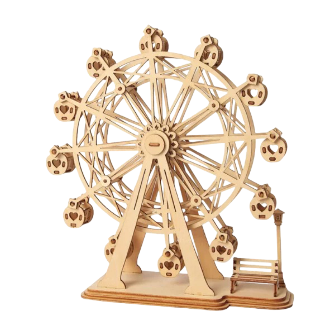 3D DIY Houten Modelbouwpakket - Ferris Wheel