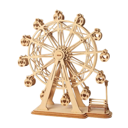 3D DIY Houten Modelbouwpakket - Ferris Wheel