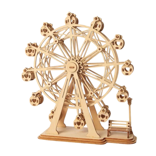 3D DIY Houten Modelbouwpakket - Ferris Wheel