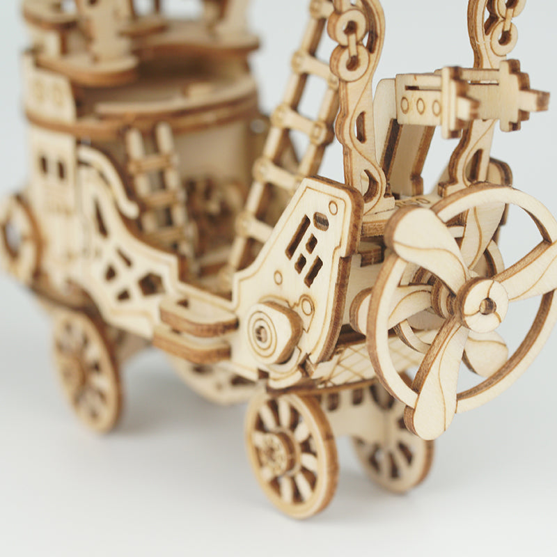 3D DIY Houten Modelbouwpakket - Airship