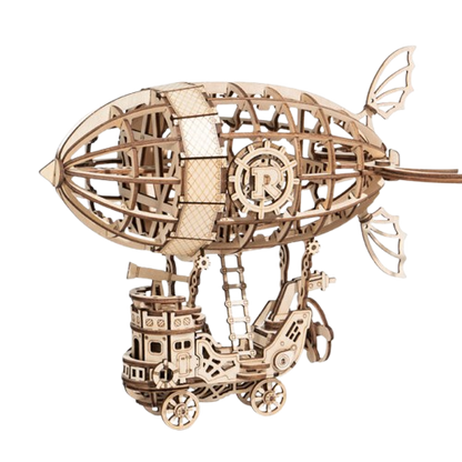 3D DIY Houten Modelbouwpakket - Airship
