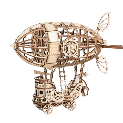 3D DIY Houten Modelbouwpakket - Airship