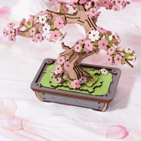 DIY Houten Bloem, Sakura Bonsai