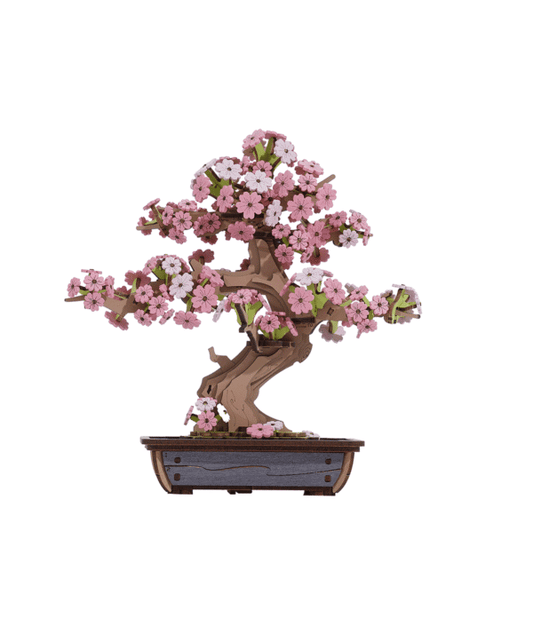 DIY Houten Bloem, Sakura Bonsai