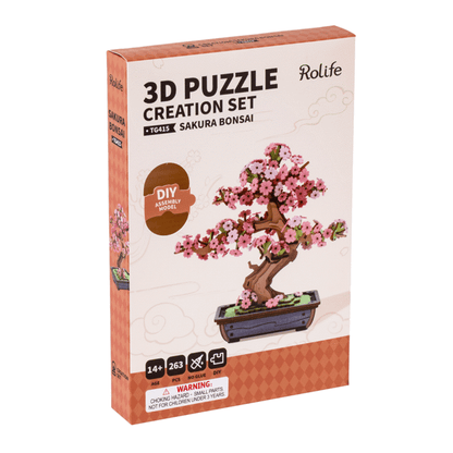 DIY Houten Bloem, Sakura Bonsai