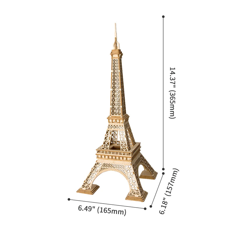 3D DIY Houten Modelbouwpakket - Eiffeltoren (TG501)