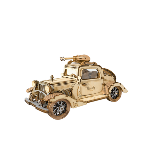 3D DIY Houten Modelbouwpakket - Vintage Car