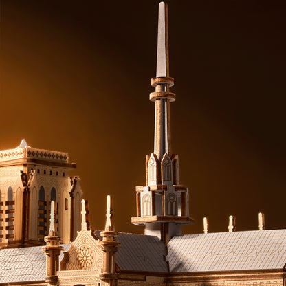 3D DIY Houten Modelbouwpakket - Paris Cathedral