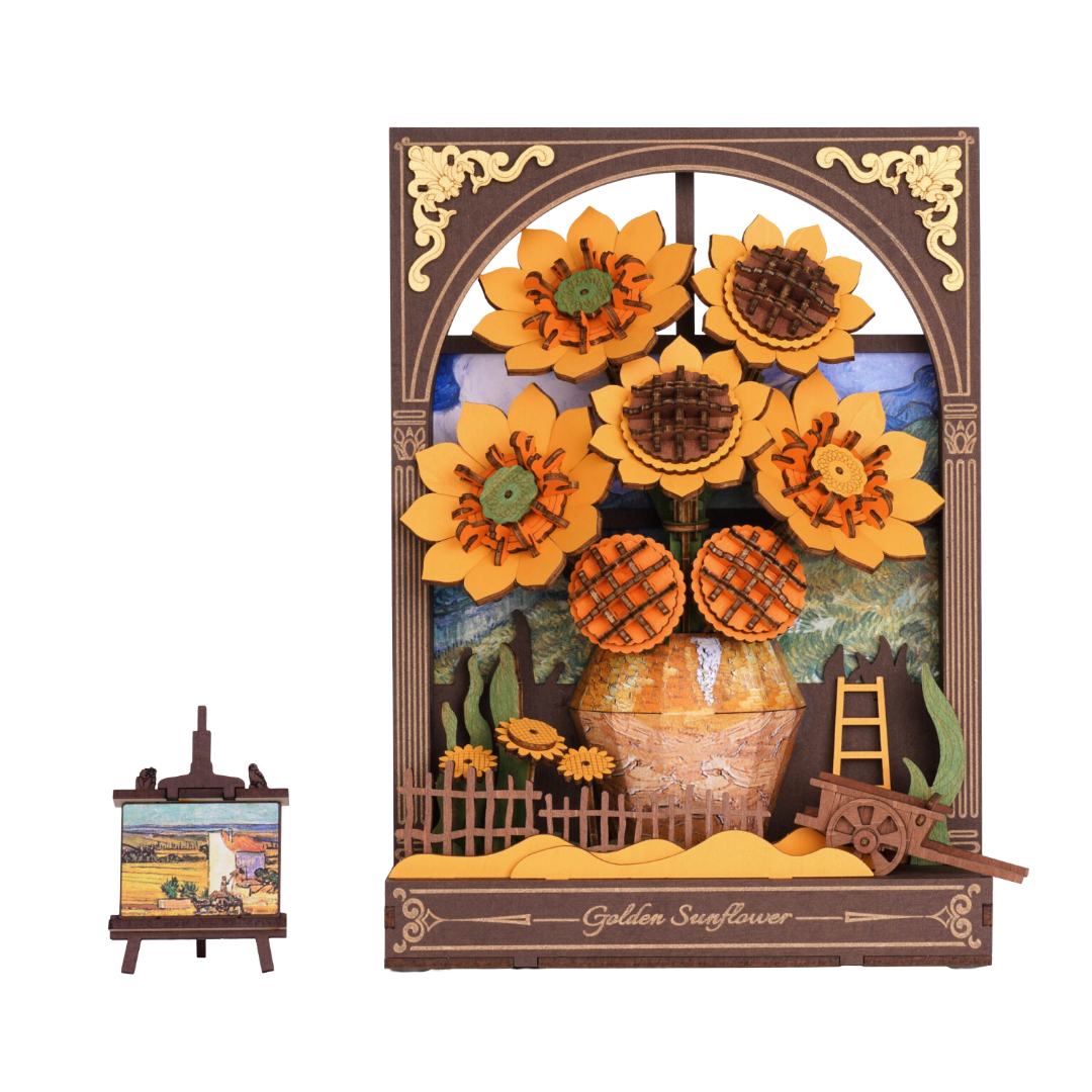 DIY Houten Golden Sunflower