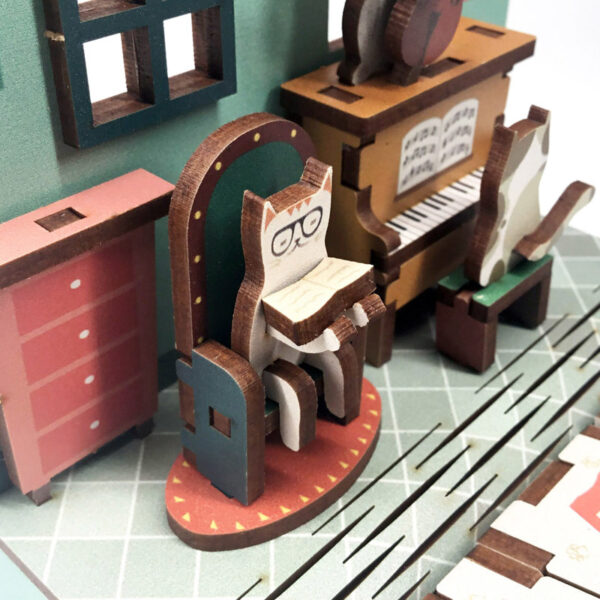 DIY Kalender - 3D Houten Puzzel, The Cats Musical