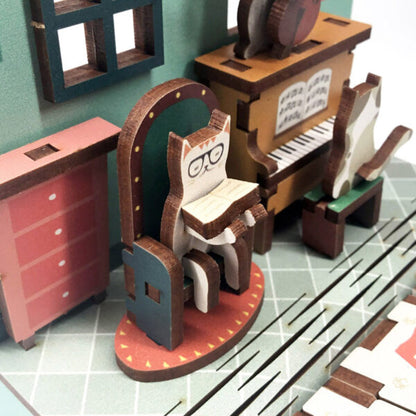 DIY Kalender - 3D Houten Puzzel, The Cats Musical