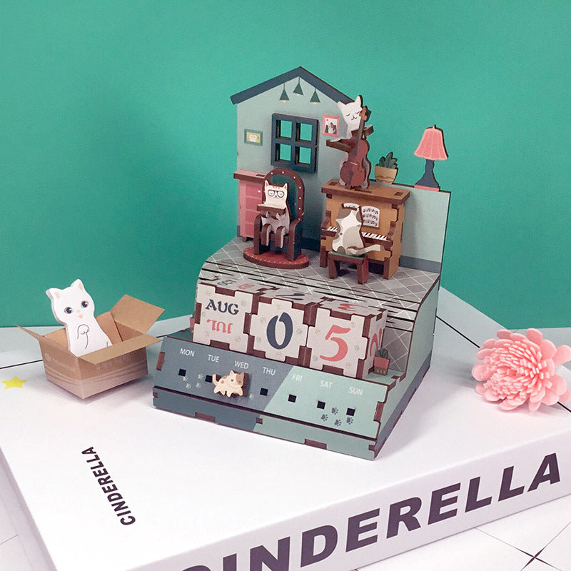 DIY Kalender - 3D Houten Puzzel, The Cats Musical