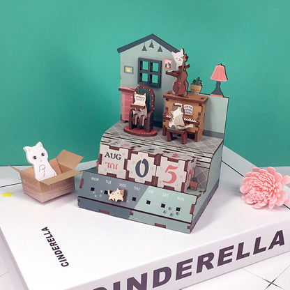 DIY Kalender - 3D Houten Puzzel, The Cats Musical