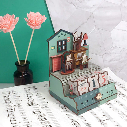 DIY Kalender - 3D Houten Puzzel, The Cats Musical