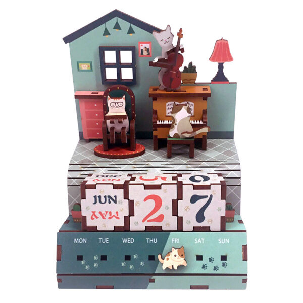 DIY Kalender - 3D Houten Puzzel, The Cats Musical