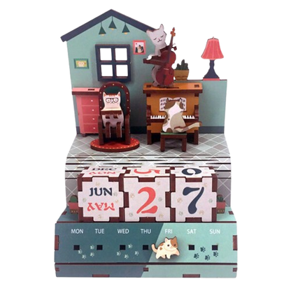 DIY Kalender - 3D Houten Puzzel, The Cats Musical