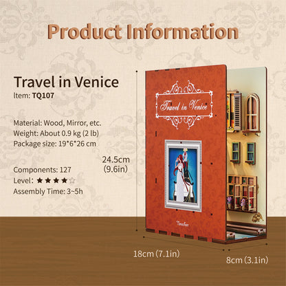 DIY Book Nook - Travel in Venice