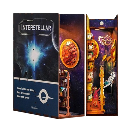 DIY Book Nook - Interstellar Bookend