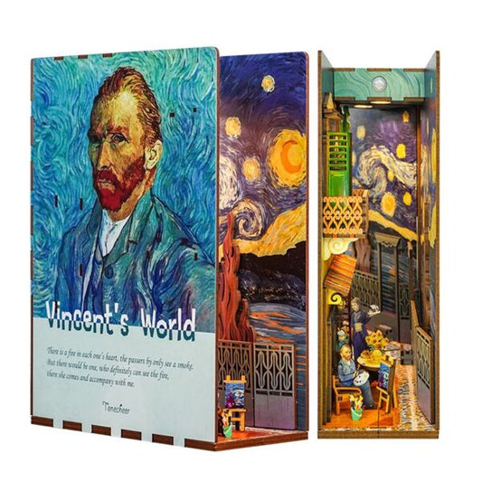 DIY Boekenhoek - Vincent's World Boekensteun