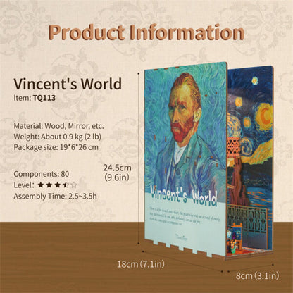DIY Boekenhoek - Vincent's World Boekensteun