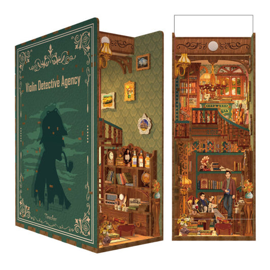 DIY Book Nook - Violin Detective Agency inclusief Dust-cover