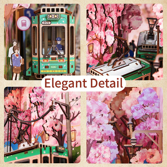 DIY Book Nook - Sakura’s Travel Bookend