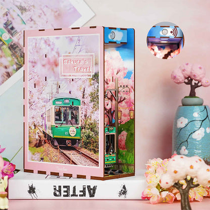 DIY Book Nook - Sakura’s Travel Bookend