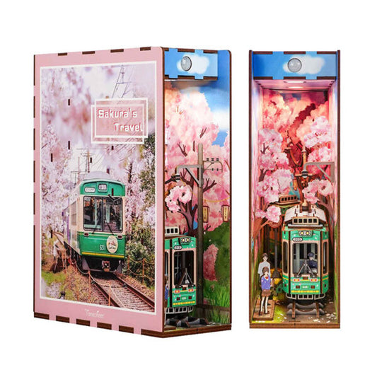 DIY Book Nook - Sakura’s Travel Bookend