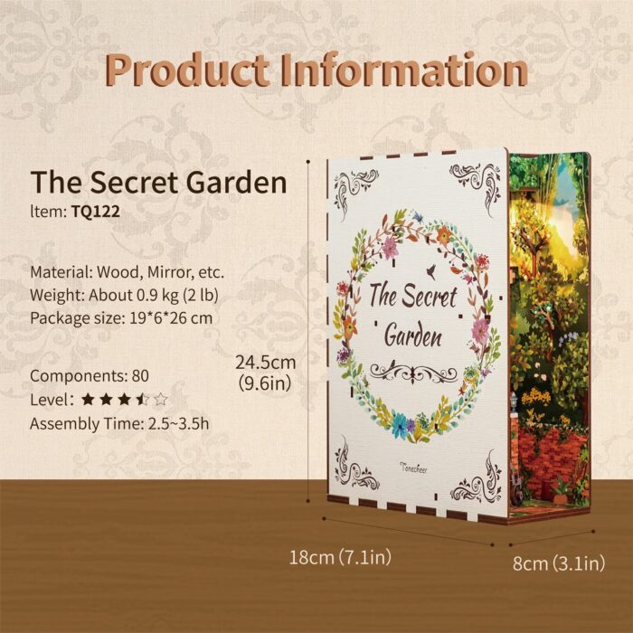 DIY Book Nook - The Secret Garden