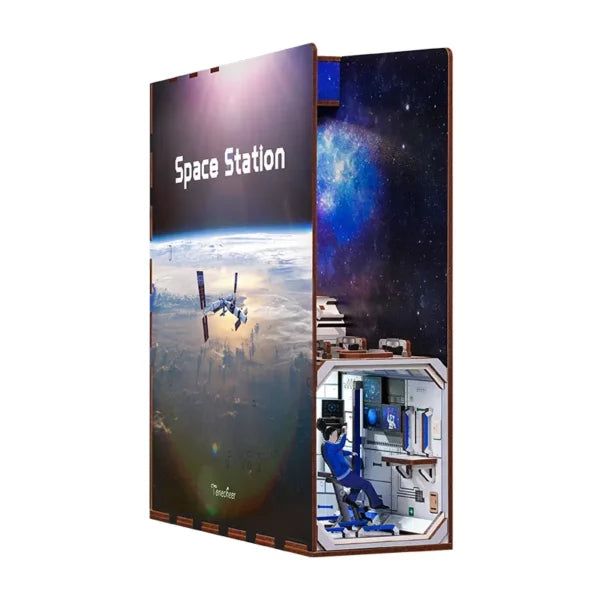 DIY Book Nook - Space Station