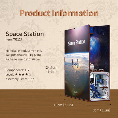 DIY Book Nook - Space Station