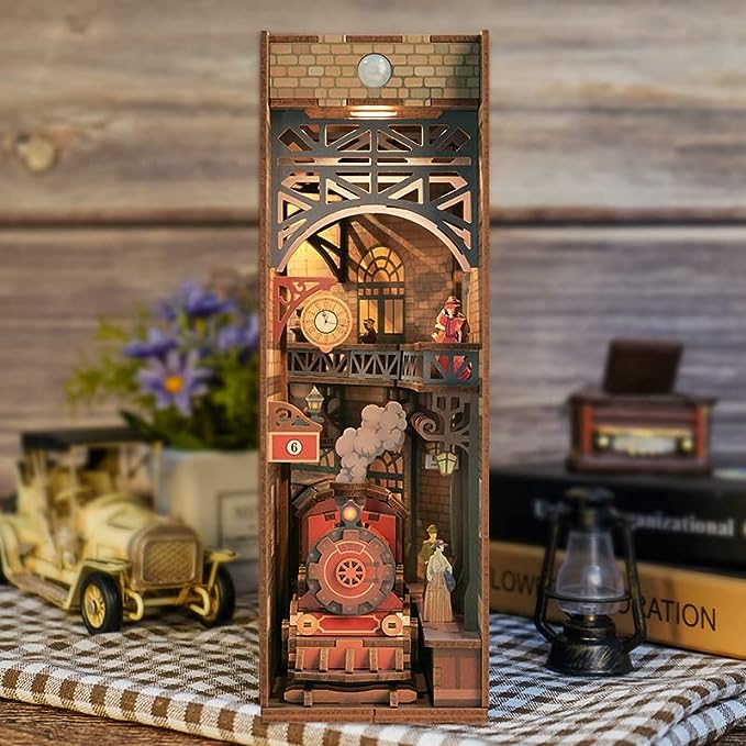 DIY Book Nook - The Steam Age