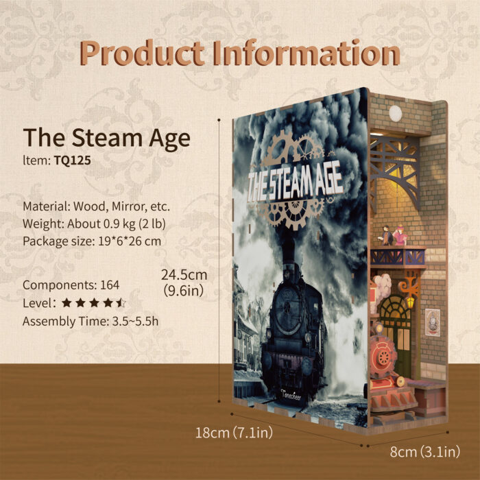 DIY Book Nook - The Steam Age