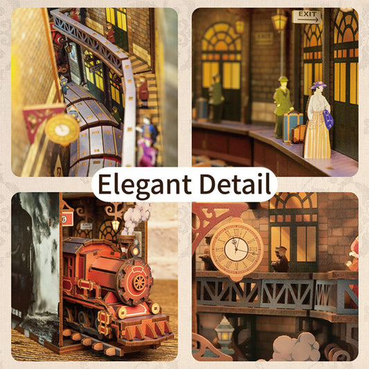DIY Book Nook - The Steam Age