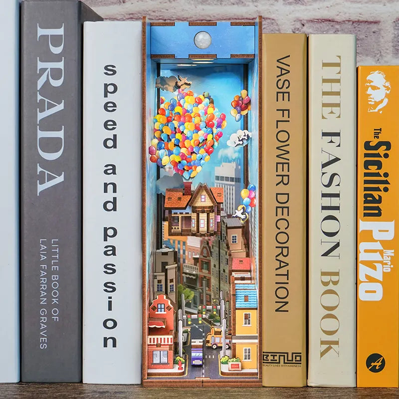 DIY Book Nook - Travel With The Wind