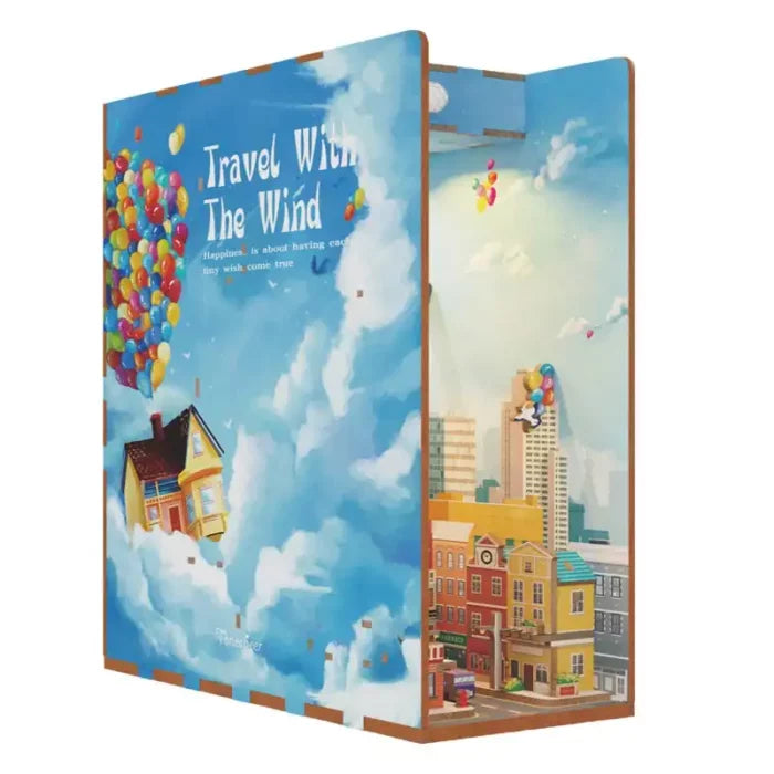 DIY Book Nook - Travel With The Wind