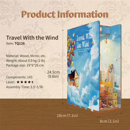 DIY Book Nook - Travel With The Wind