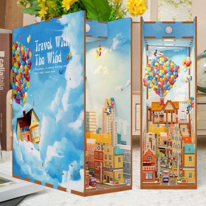 DIY Book Nook - Travel With The Wind