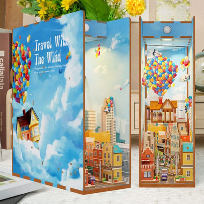 DIY Book Nook - Travel With The Wind