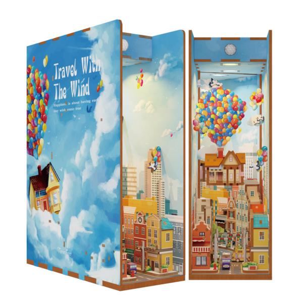 DIY Book Nook - Travel With The Wind