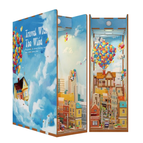 DIY Book Nook - Travel With The Wind